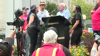 1 Year Later: BLM Protester Who Interrupted Bernie Sanders’ Rally Discusses the Moment and the Movement